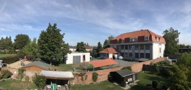 Hinteransicht Familienzentrum Luise